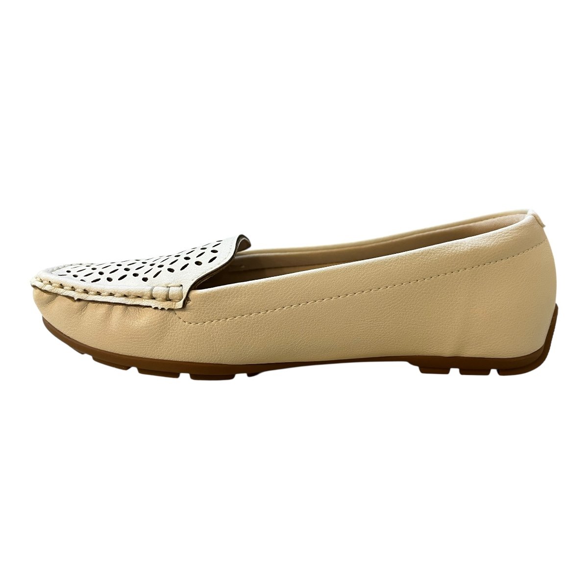 Mocassim Feminino Modare Casual Ultraconforto Antiderrapante Superleve 7035.662 Marfim Marfim 4