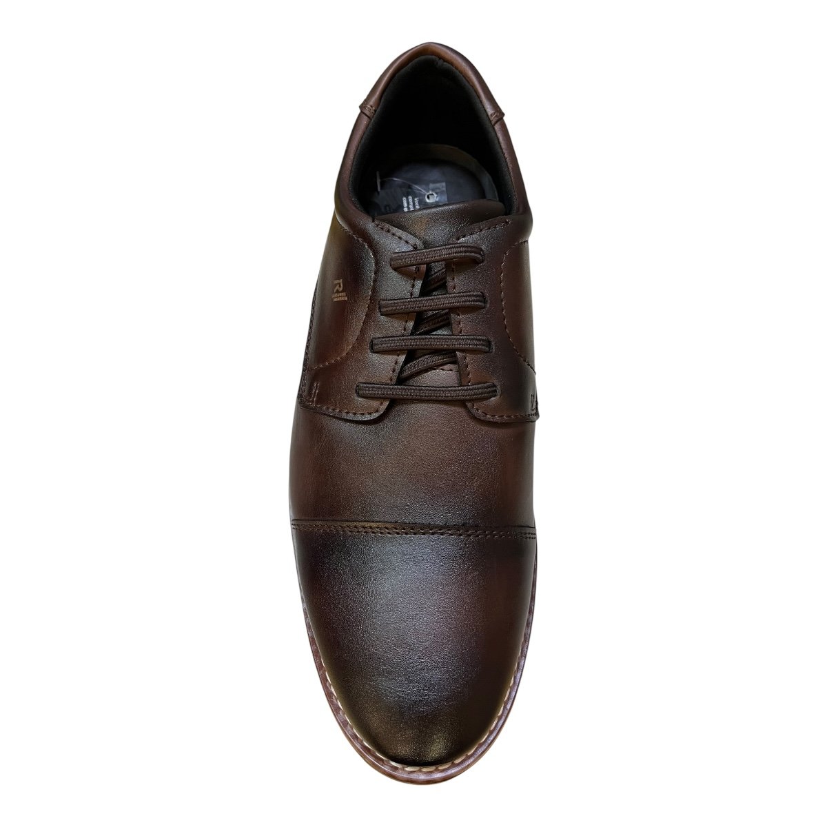 Sapato Masculino Social Rafarillo Casual Ultraconforto Couro Calce Fácil 2905-00T Marrom Marrom 6