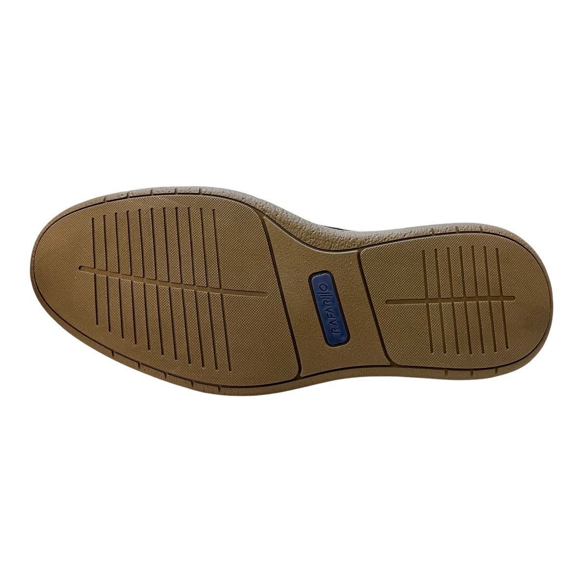 Sapato Masculino Social Rafarillo Casual Couro Calce Fácil Ultraconforto 4203-10T Preto Preto 3