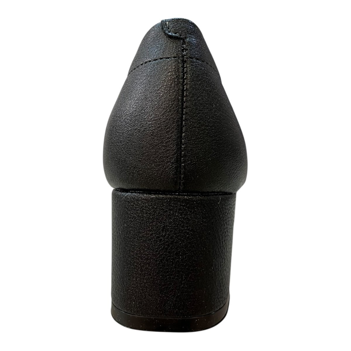 Sapato Scarpin Feminino Modare Casual Ultraconforto Salto Bloco Médio Bico Quadrado 7373.118 Preto Preto 5