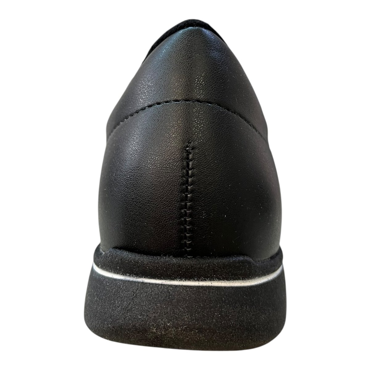Tenis Feminino Modare Casual Calce Fácil Zíper Ultraconforto 7358.224 Preto Preto 5