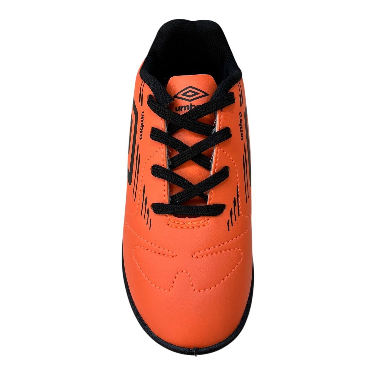 Chuteira Infantil Menino Umbro Brave Jr Society Esporte  Laranja Laranja/Preto 6