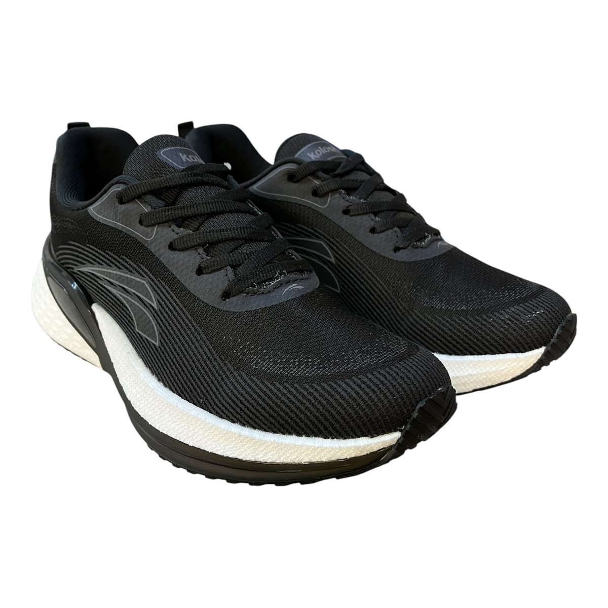 Tenis Kolosh Masculino Ultraconforto Superleve Academia Caminhada Esporte H3561 Preto Preto 2