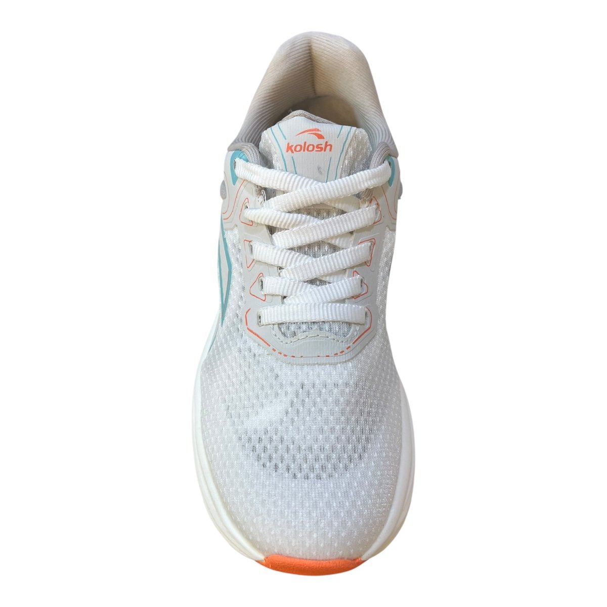 Tenis Feminino Kolosh Superleve Ultraconforto Esporte Caminhada Academia E0582 Branco Branco 6