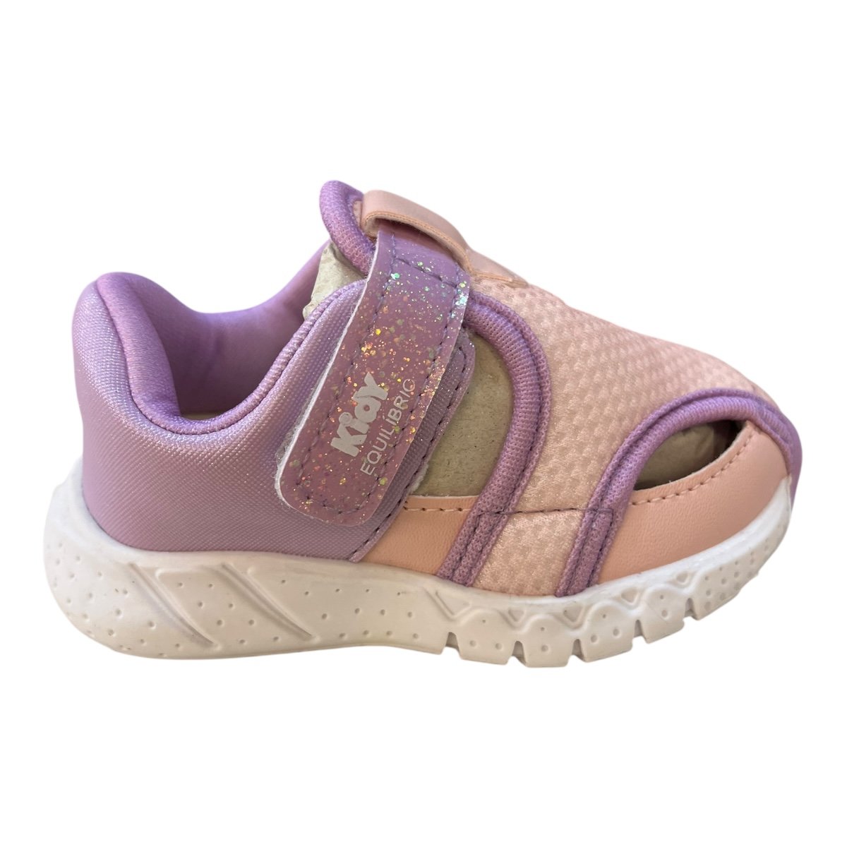 Tenis Infantil Kidy Menina Conforto Calce Fácil Autocolante Superleve 44610080015 Lilas Lilás/Rosa 1