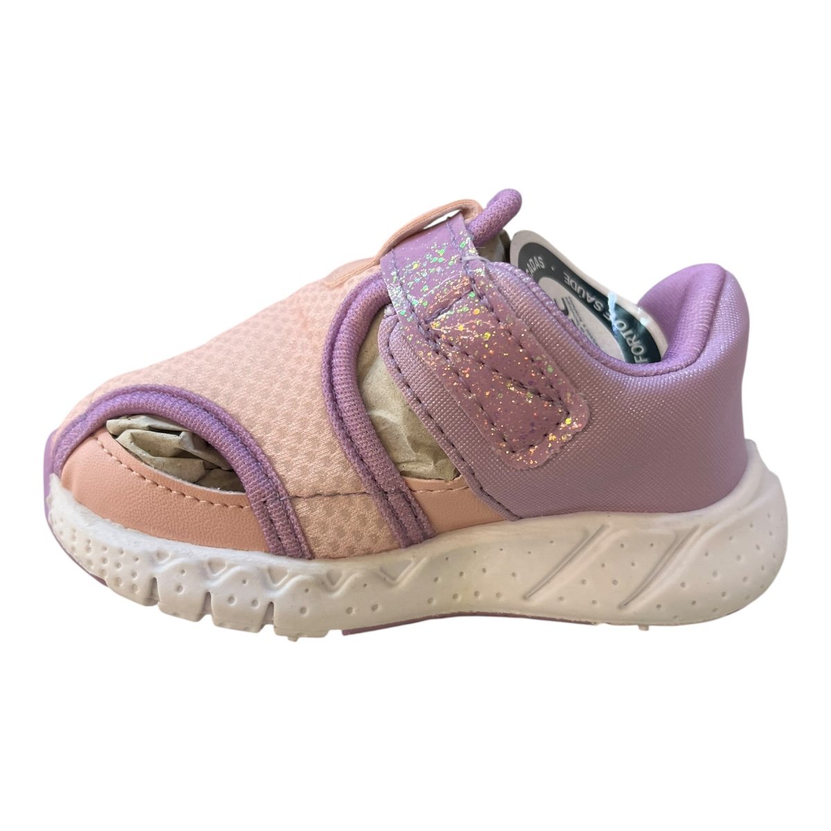 Tenis Infantil Kidy Menina Conforto Calce Fácil Autocolante Superleve 44610080015 Lilas Lilás/Rosa 4