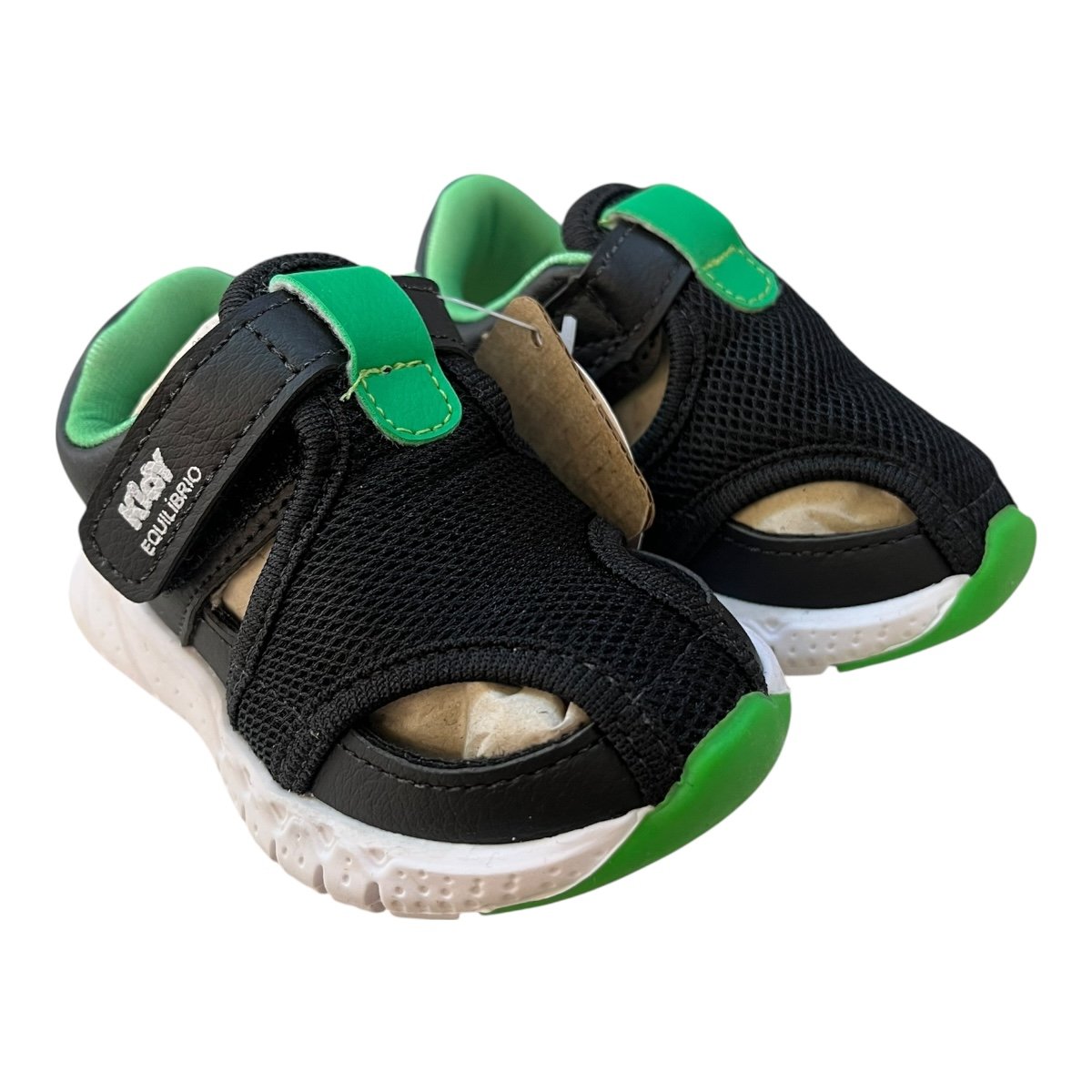 Tenis Infantil Kidy Menino Conforto Calce Fácil Autocolante Superleve 44600080146 Preto Preto 2