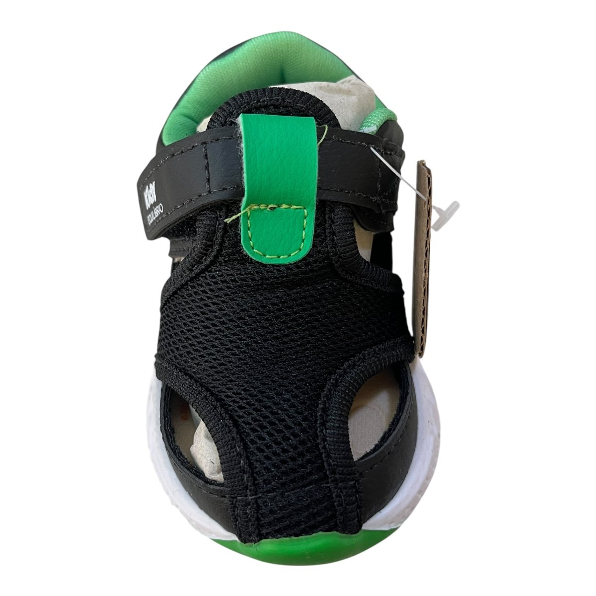 Tenis Infantil Kidy Menino Conforto Calce Fácil Autocolante Superleve 44600080146 Preto Preto 6