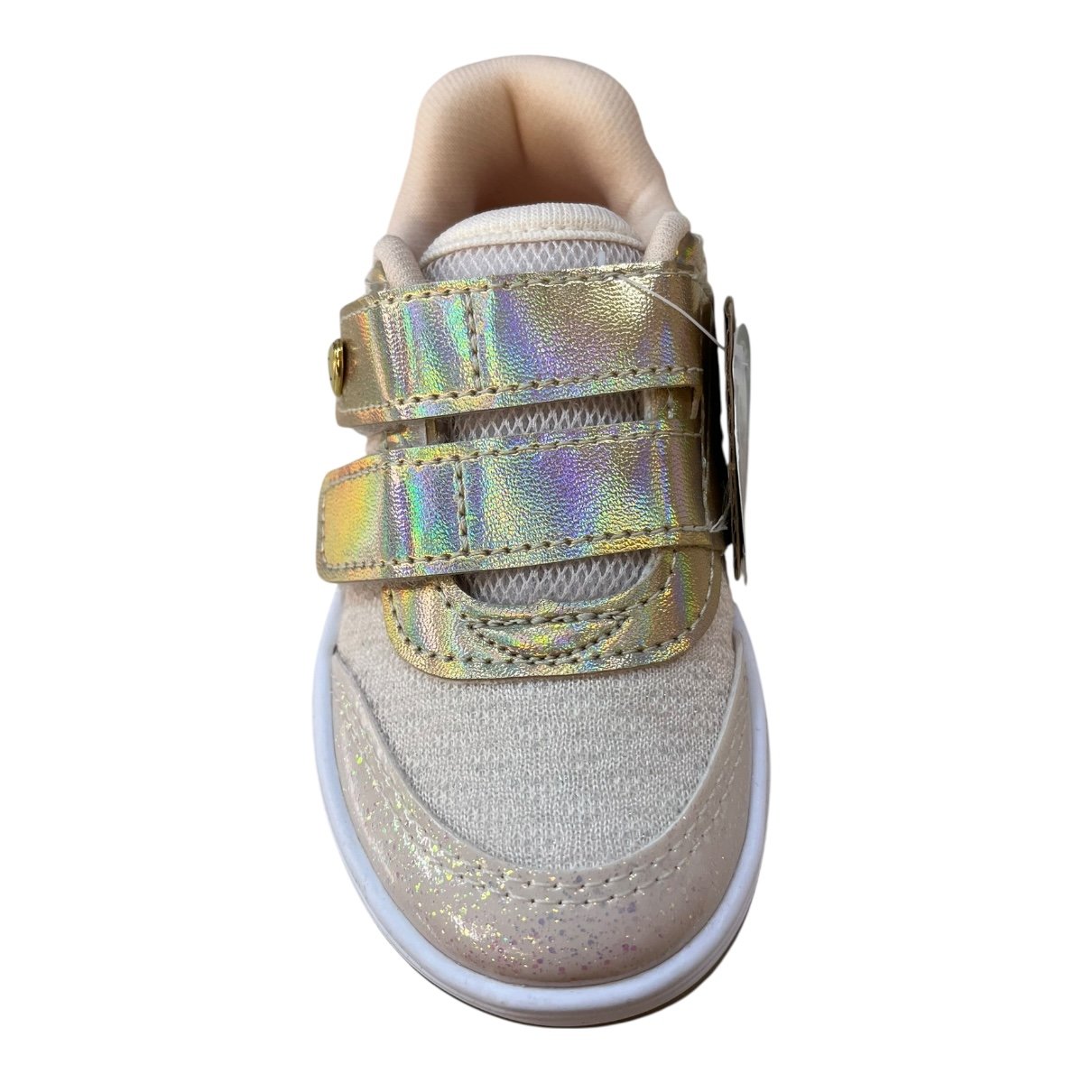 Tenis Infantil Menina Kidy Casual Conforto Autocolante Calce Fácil Brilho 31300470077 Dourado Dourado 6