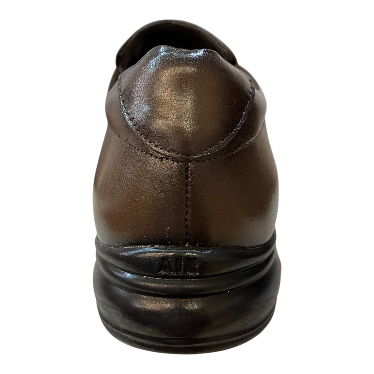 Sapato Masculino Casual Jota Pe Social Ultraconforto Couro 3D Vision 71455 Marrom Marrom 5
