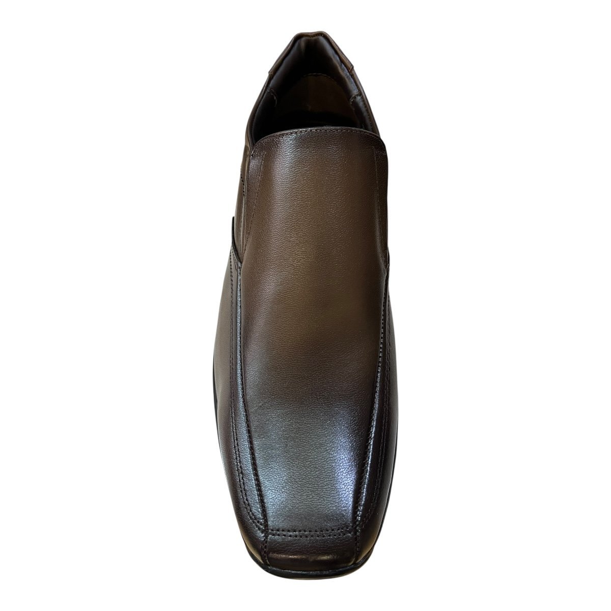 Sapato Masculino Casual Jota Pe Social Ultraconforto Couro 3D Vision 71455 Marrom Marrom 6