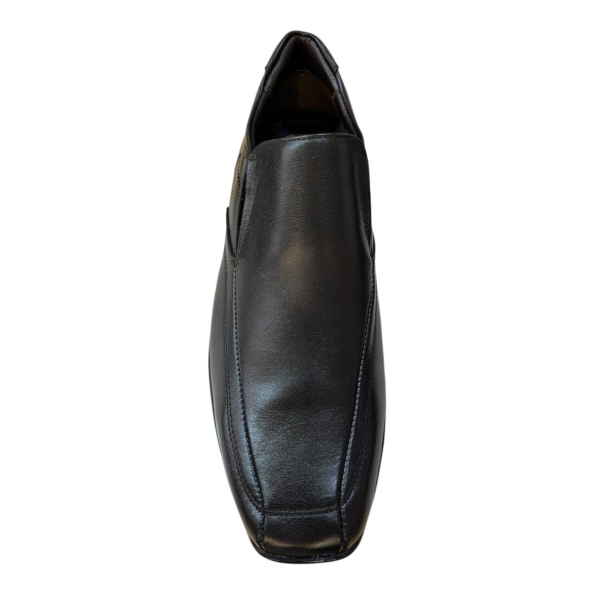 Sapato Masculino Casual Jota Pe Social Ultraconforto Couro 3D Vision 71455 Preto Preto 5