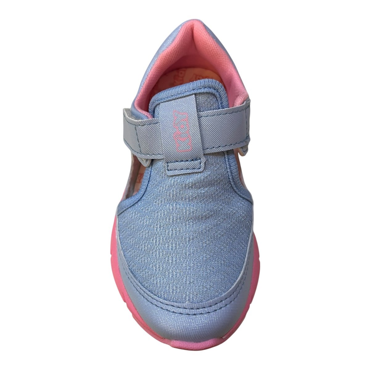 Tenis Infantil Menina Kidy Conforto Calce Fácil Autocolante Antiderrapante 04111850166 Azul Azul/Rosa 6