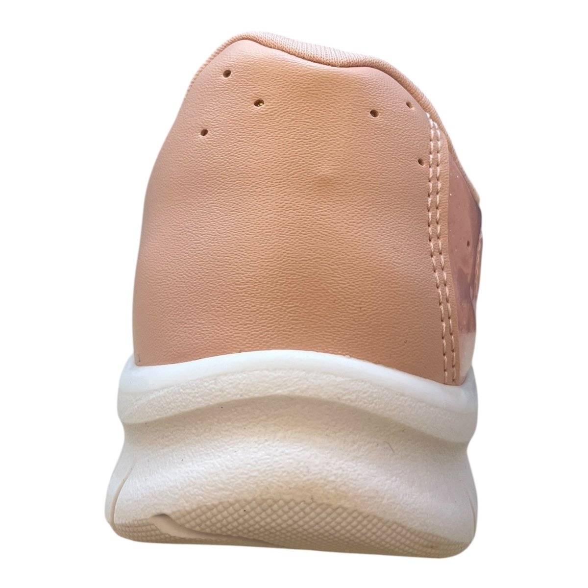 Tenis Infantil Menina Kidy Conforto Autocolante Calce Fácil Brilho Luz 03511034005 Rosa Rosa 5