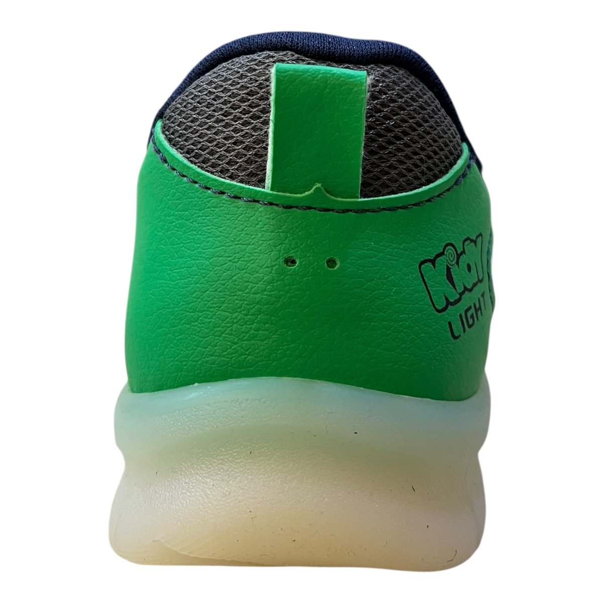 Tenis Infantil Menino Kidy Conforto Calce Fácil Elástico Luz Led 03501059395 Marinho Marinho/Verde 5