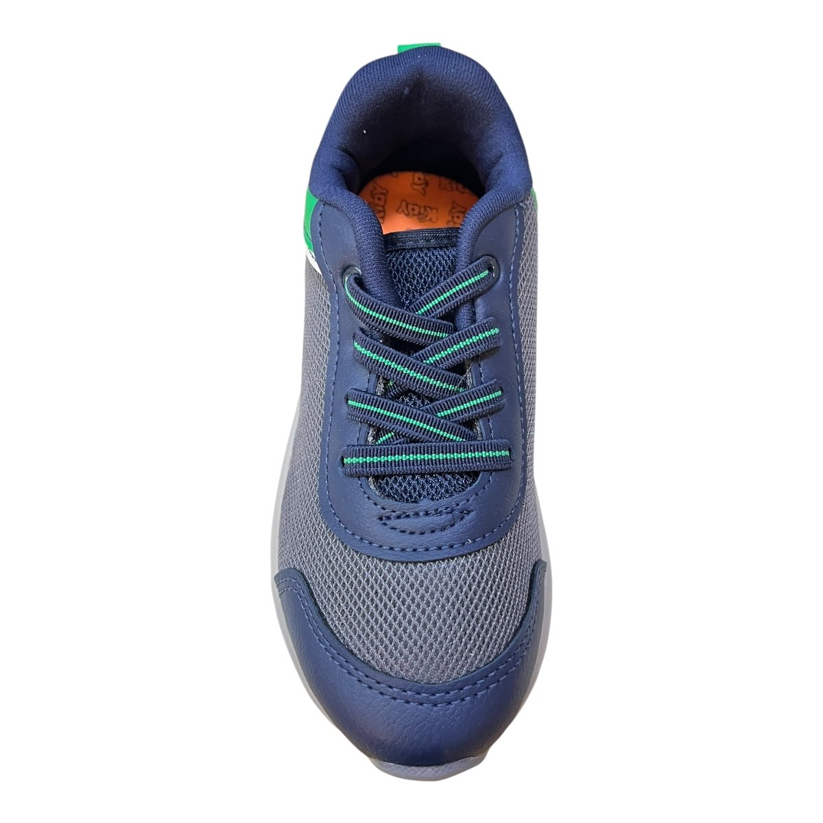Tenis Infantil Menino Kidy Conforto Calce Fácil Elástico Luz Led 03501059395 Marinho Marinho/Verde 6