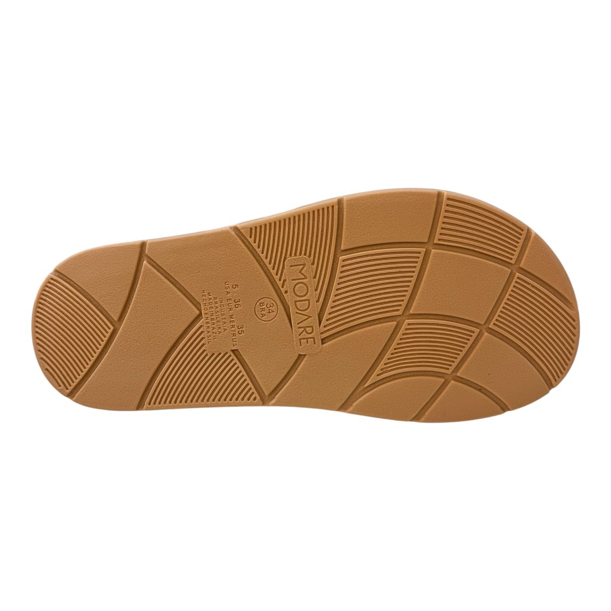 Chinelo Papete Feminino Modare Ultraconforto Superleve Laço 7208.101 Nude Nude 3