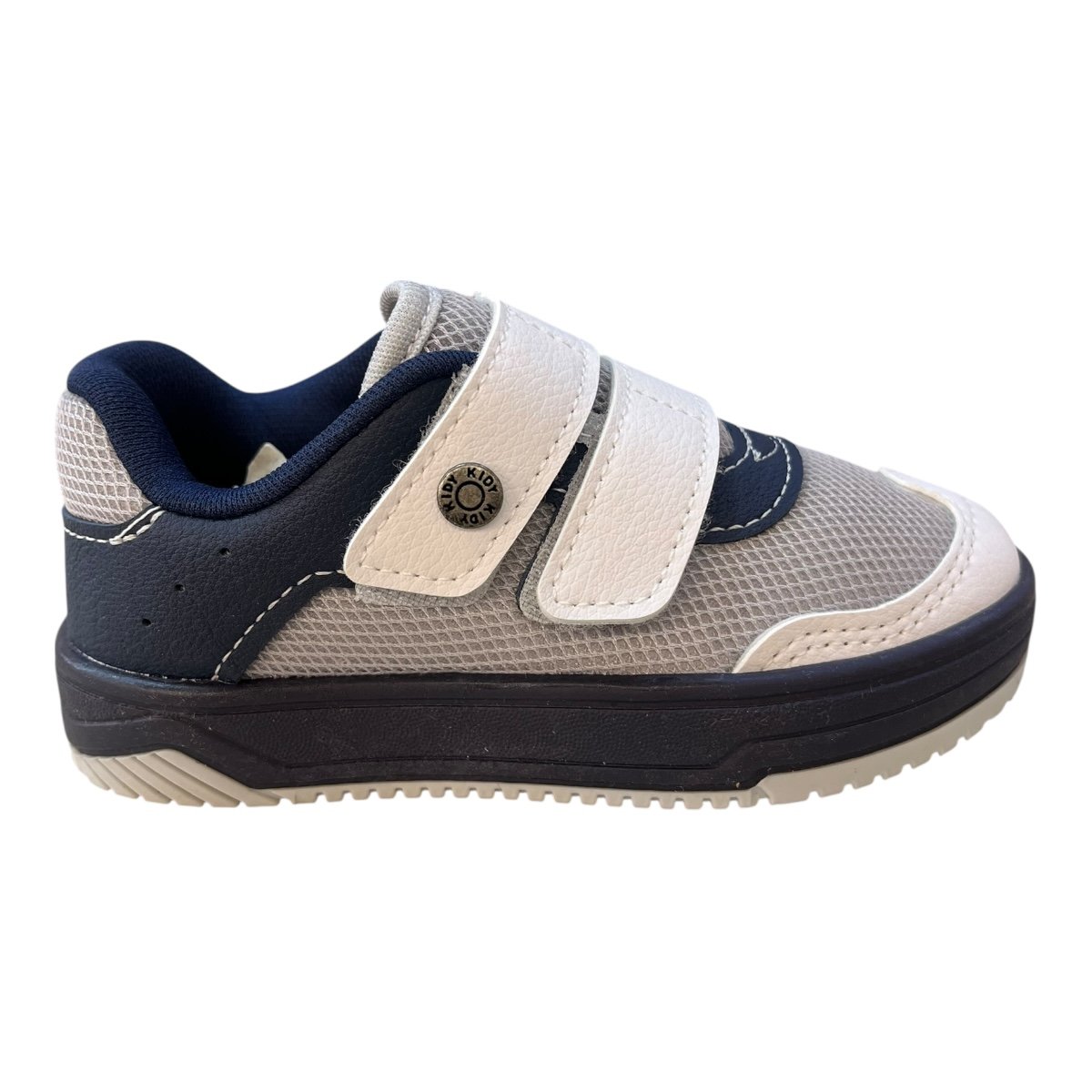 Tenis Infantil Menino Kidy Casual Conforto Calce Fácil Autocolante 31310435028 Branco