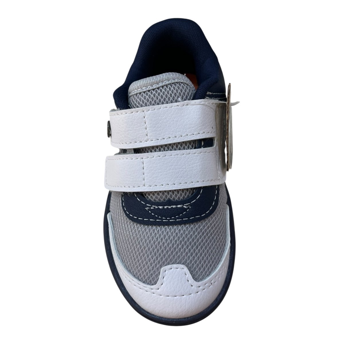Tenis Infantil Menino Kidy Casual Conforto Calce Fácil Autocolante 31310435028 Branco Branco/Azul 5