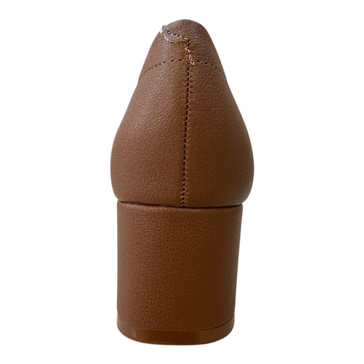 Sapato Scarpin Feminino Modare Casual Ultraconforto Salto Bloco Médio Bico Quadrado 7373.118 Marrom Marrom 5