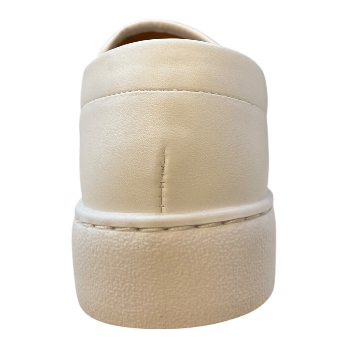 Tenis Feminino Slip Vizzano Casual Calce Fácil Básico Texturizado Conforto 1214.1010 Branco Branco 5