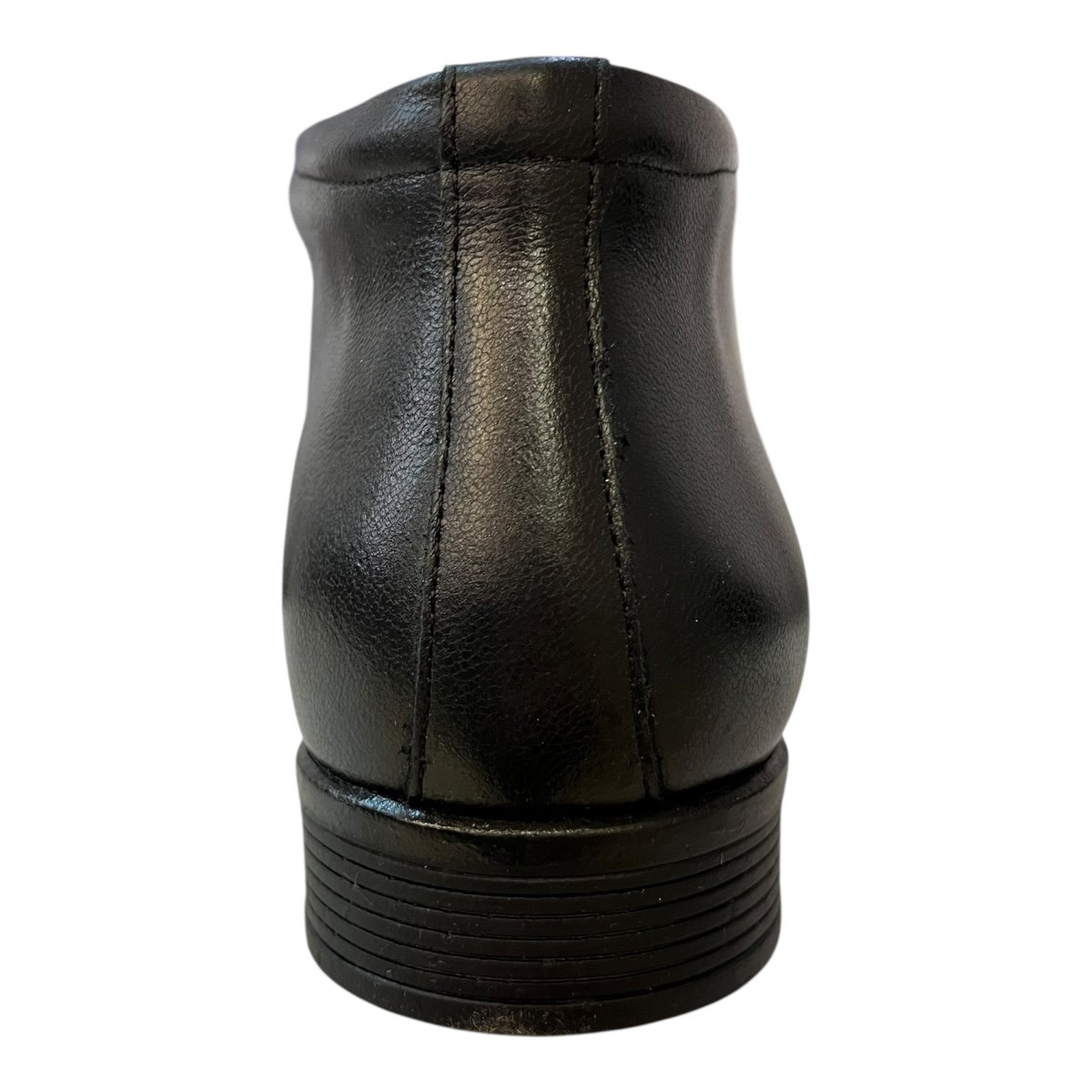 Bota Masculino Social Jota Pe Casual Ultraconforto Amarração Couro Air Boot 60950 Preto Preto 5