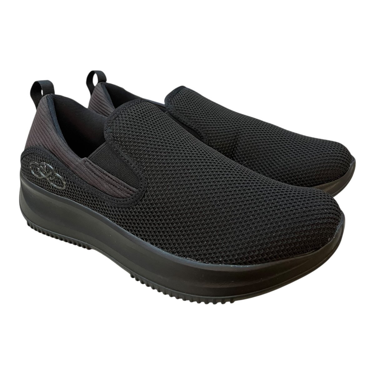 Tenis Masculino Olympikus Wellness Conforto Casual Calce Fácil Superleve Preto Preto 2