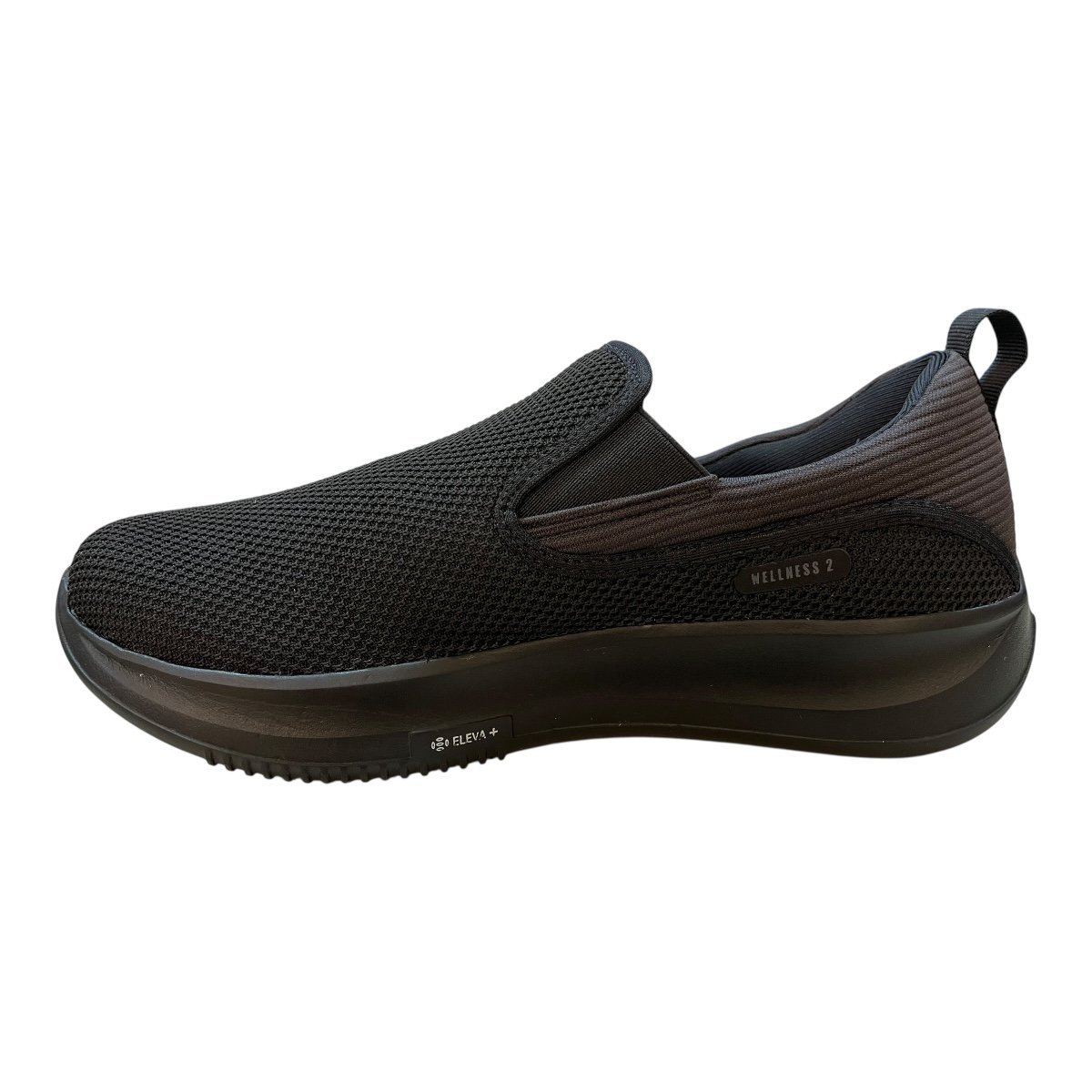 Tenis Masculino Olympikus Wellness Conforto Casual Calce Fácil Superleve Preto Preto 4