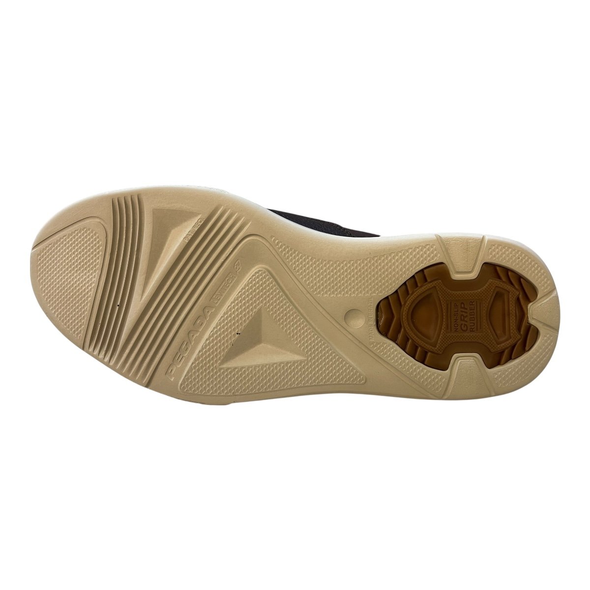 Tenis Masculino Pegada Ultraconforto Superleve Couro Calce Fácil Slip 111908-03 Marrom Marrom 3