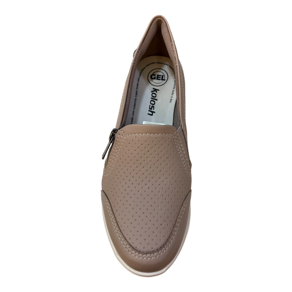 Tenis Feminino Sapatilha Kolosh Ultraconforto Casual Superleve C0529a Nude Nude 6