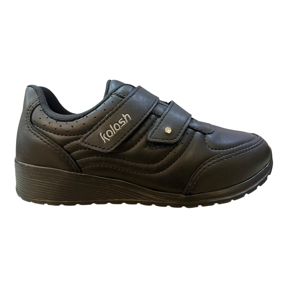 Tenis Feminino Kolosh Sintético Conforto Calce Fácil C2282a Preto