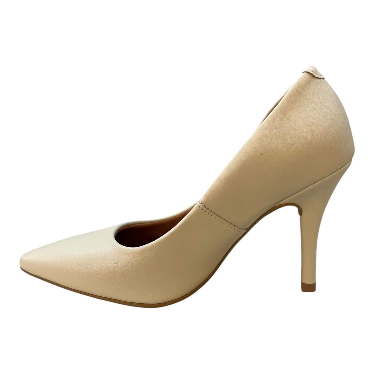 Sapato Scarpin Casual Feminino Vizzano Pelica 1184.1101 Marfim Marfim 3