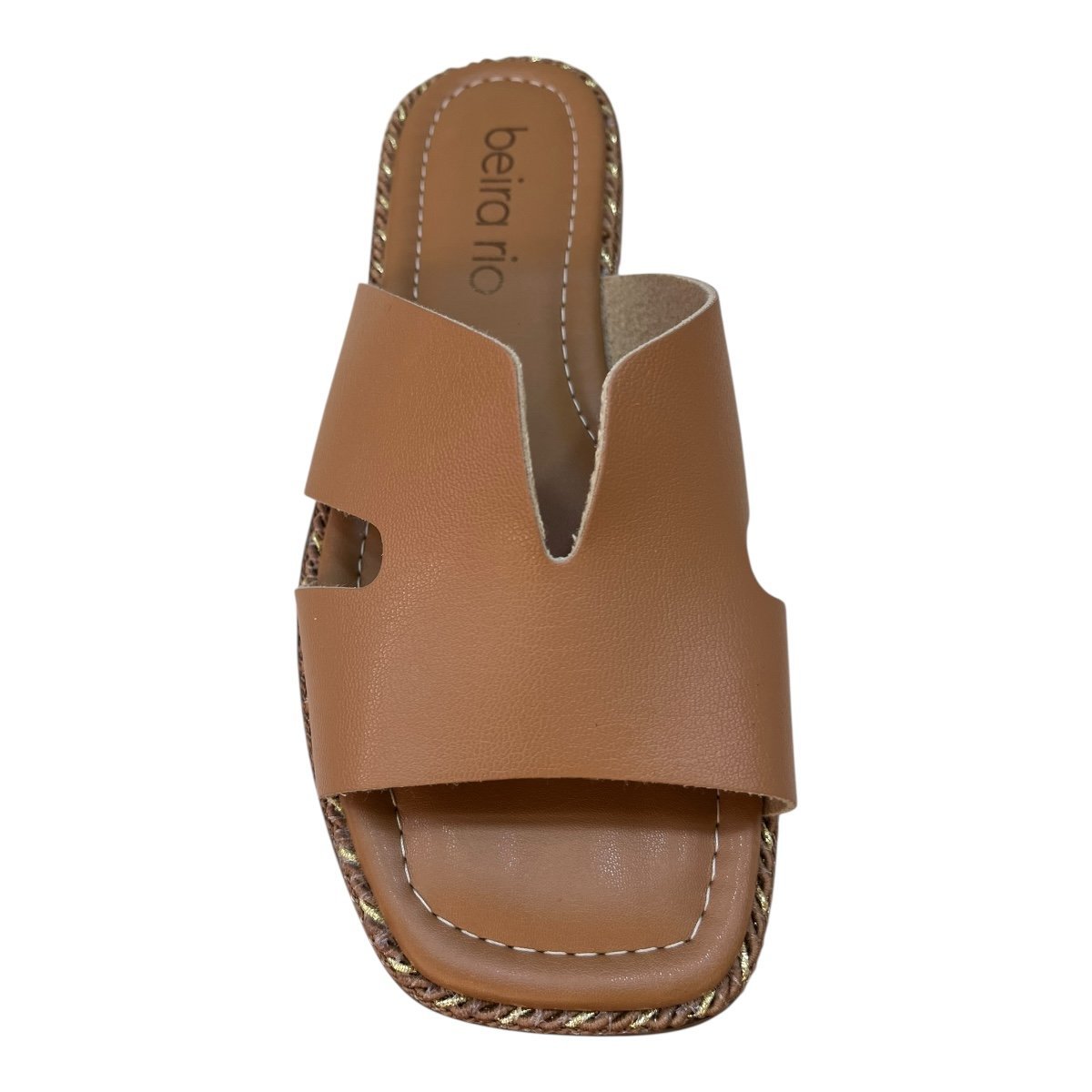 Chinelo Rasteira Feminino Beira Rio Slid Casual Superleve Antiderrapante 8506.206 Caramelo Caramelo 6