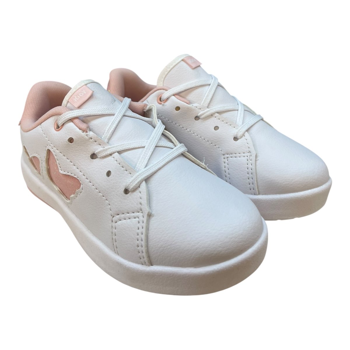 Tenis Infantil Menina Casual Kidy Goods Conforto Colorir Borboleta Brilho 18411090004 Branco Branco 2