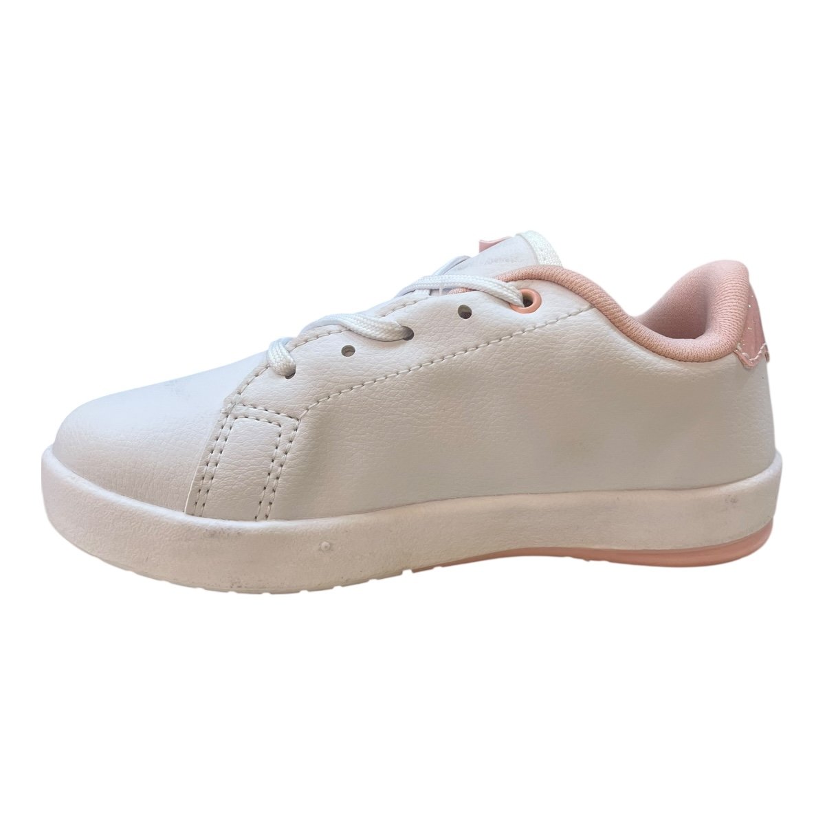Tenis Infantil Menina Casual Kidy Goods Conforto Colorir Borboleta Brilho 18411090004 Branco Branco 4