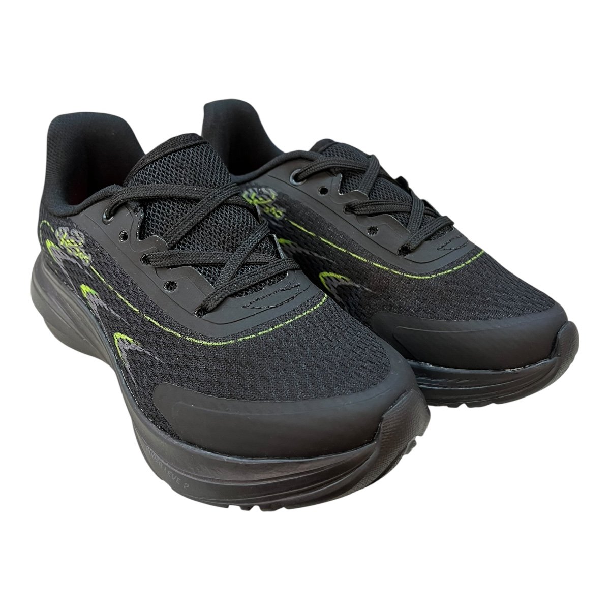 Tenis Infantil Menino Kidy Conforto Casual Amarração Básico 32700217595 Preto Preto 2