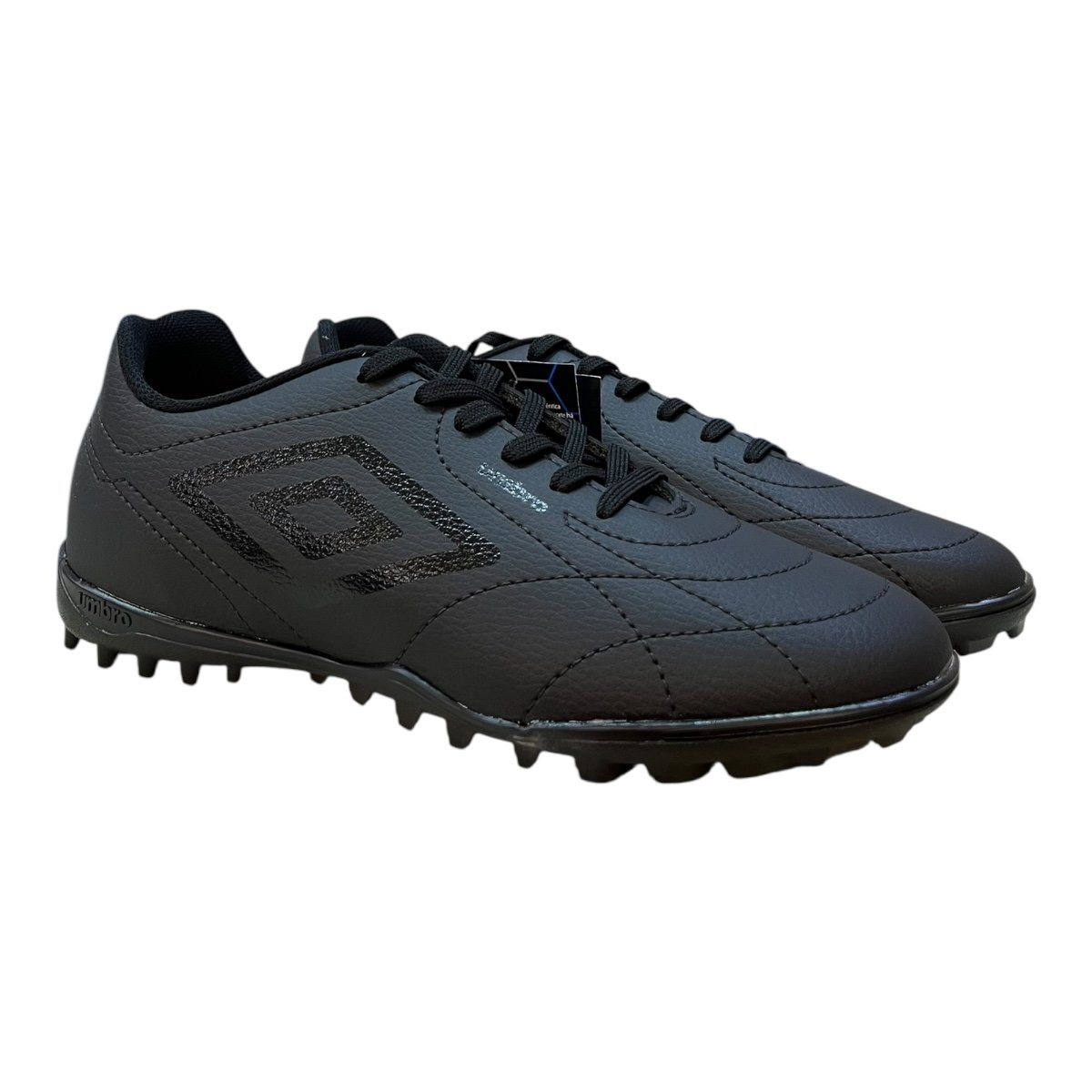Chuteira Masculino Umbro Class Footballer Esporte Conforto Society Preto Preto 2