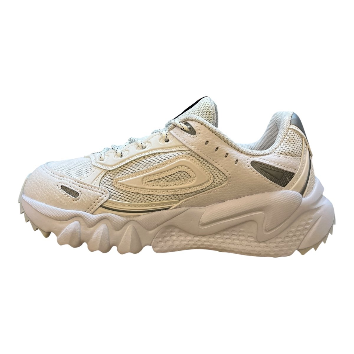 Tenis Feminino Fila Conforto Esporte Caminhada Academia Venture Tracer 2 Branco Branco 5