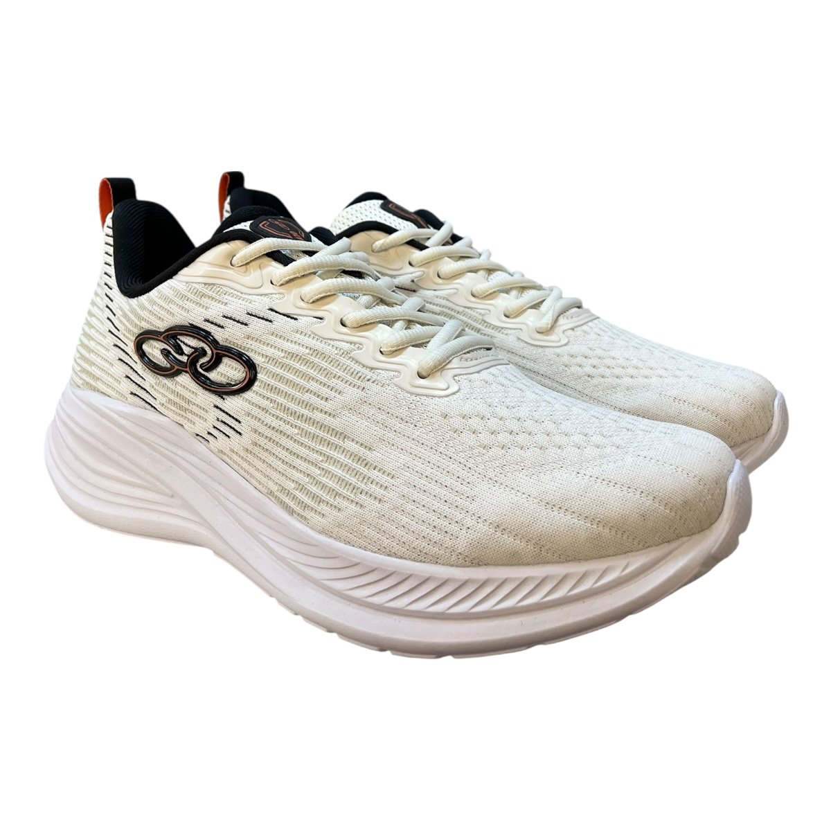 Tenis Masculino Olympikus Conforto Esporte Academia Caminhada Marte Branco Branco 2