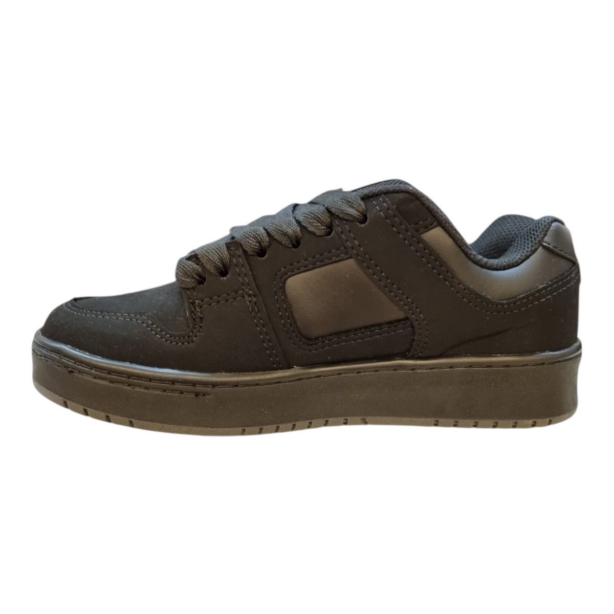 Tenis Masculino LEJON Casual Conforto Skatista Retrô Preto Preto 5