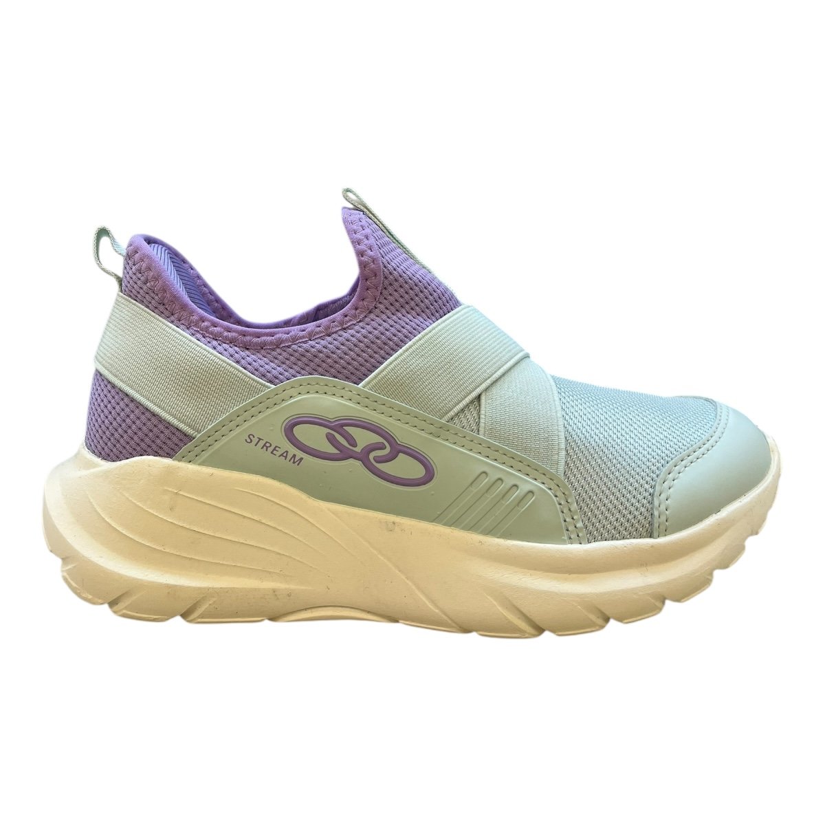 Tenis Infantil Menina Olympikus Stream Conforto Calce Fácil Superleve 