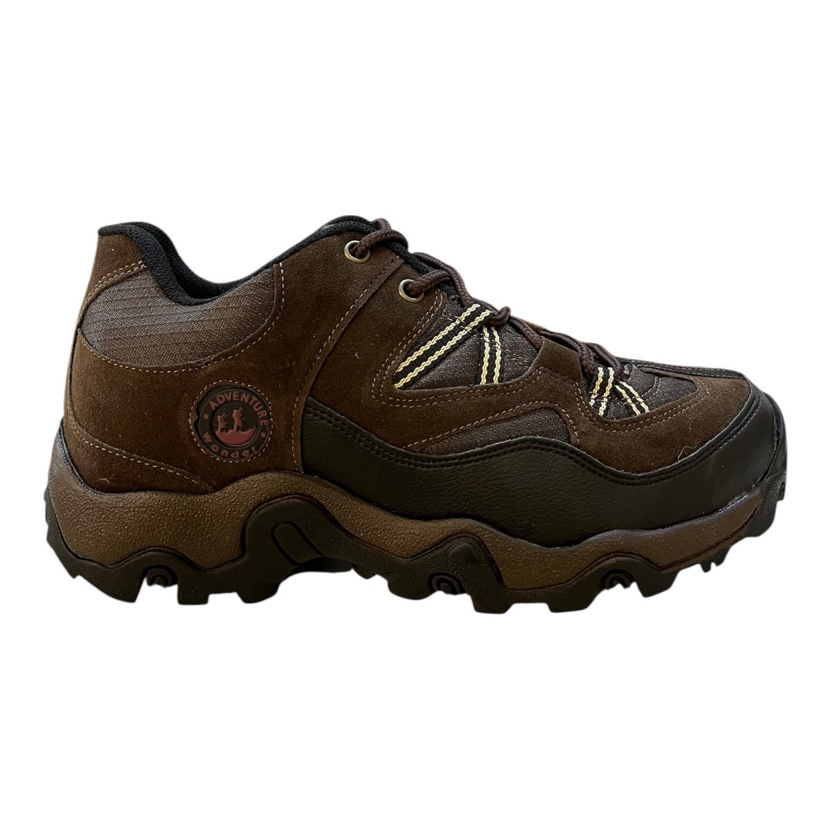 Tenis Masculino Adventure Wonder Comfort Casual Couro Nobuck Tratorado Trilha Conforto 1043 Marrom