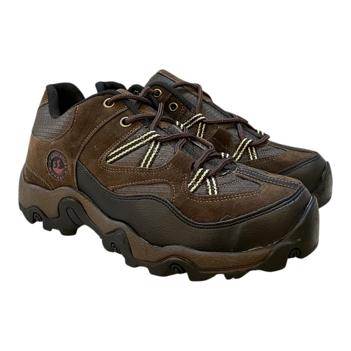 Tenis Masculino Adventure Wonder Comfort Casual Couro Nobuck Tratorado Trilha Conforto 1043 Marrom Marrom 2