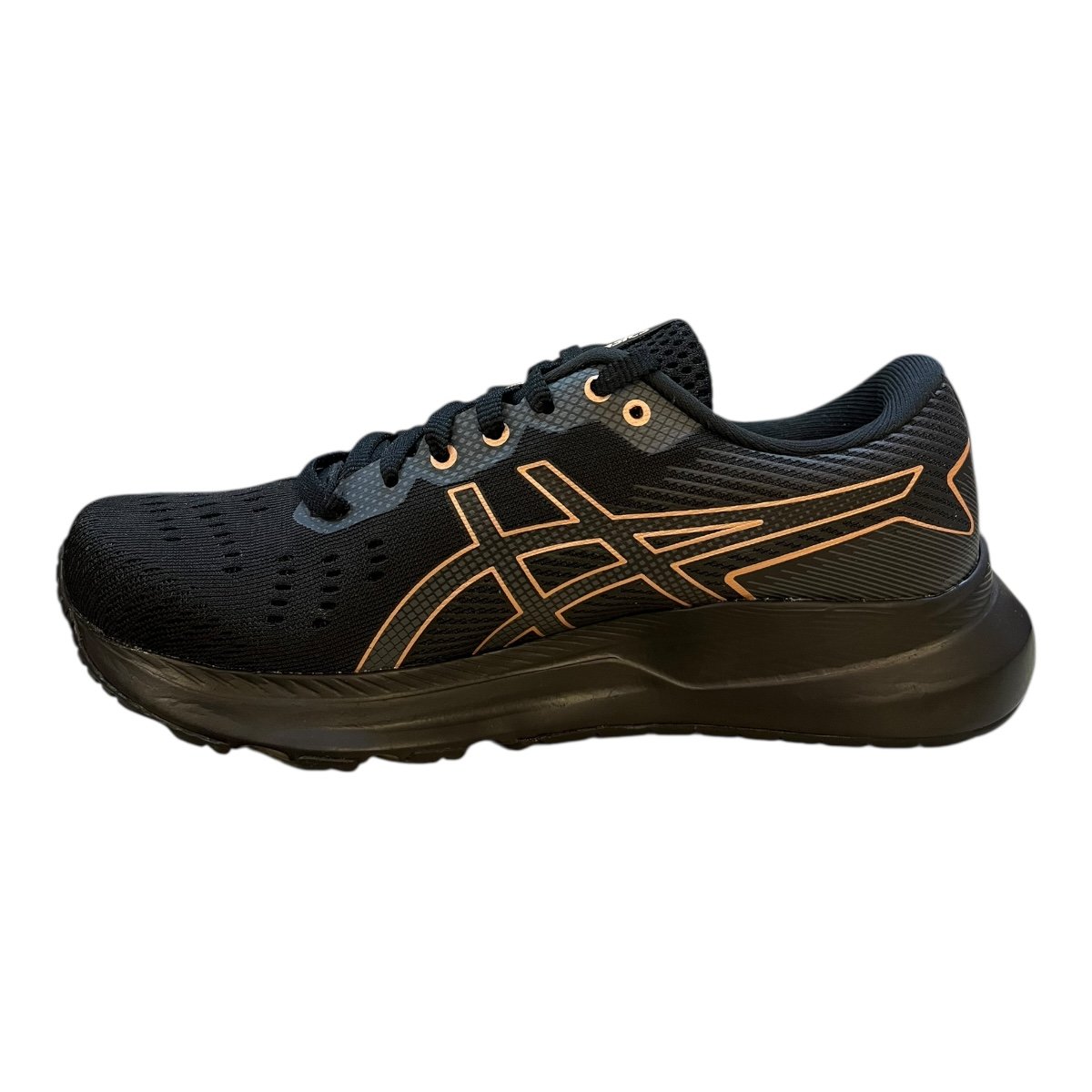 Tenis Feminino Asics Gel-Shinobi 2 Conforto Esporte Caminhada Academia  Preto Preto 4
