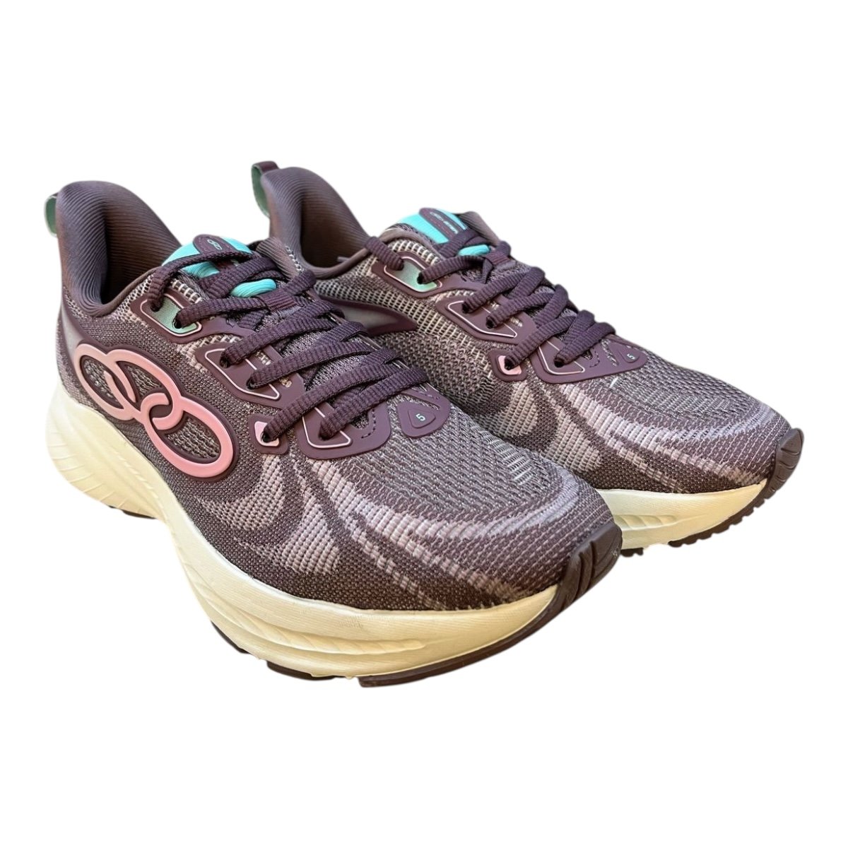 Tenis Feminino Olympikus Swift 5 Conforto Superleve Esporte Caminhada Academia Roxo Roxo 2