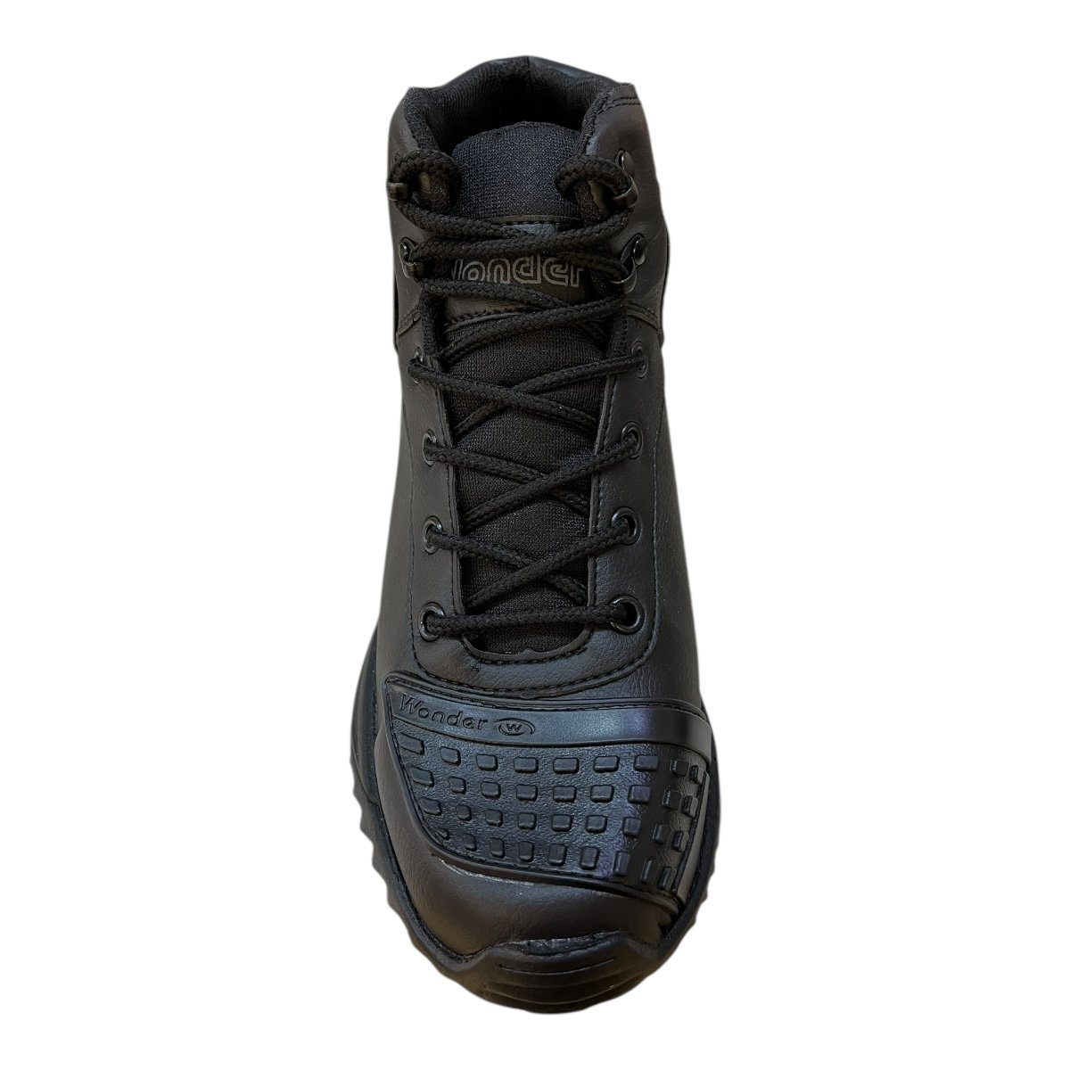 Bota Coturno Adventure Masculino Wonder Comfort Casual Couro Tratorado Conforto 1068 Preto Preto 3