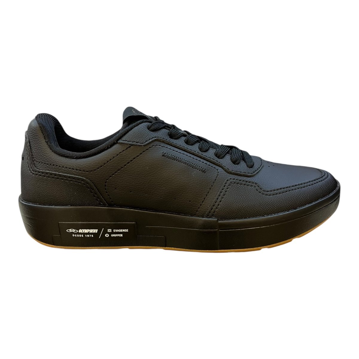 Sapatenis Masculino Olympikus Conforto Casual Versa Preto