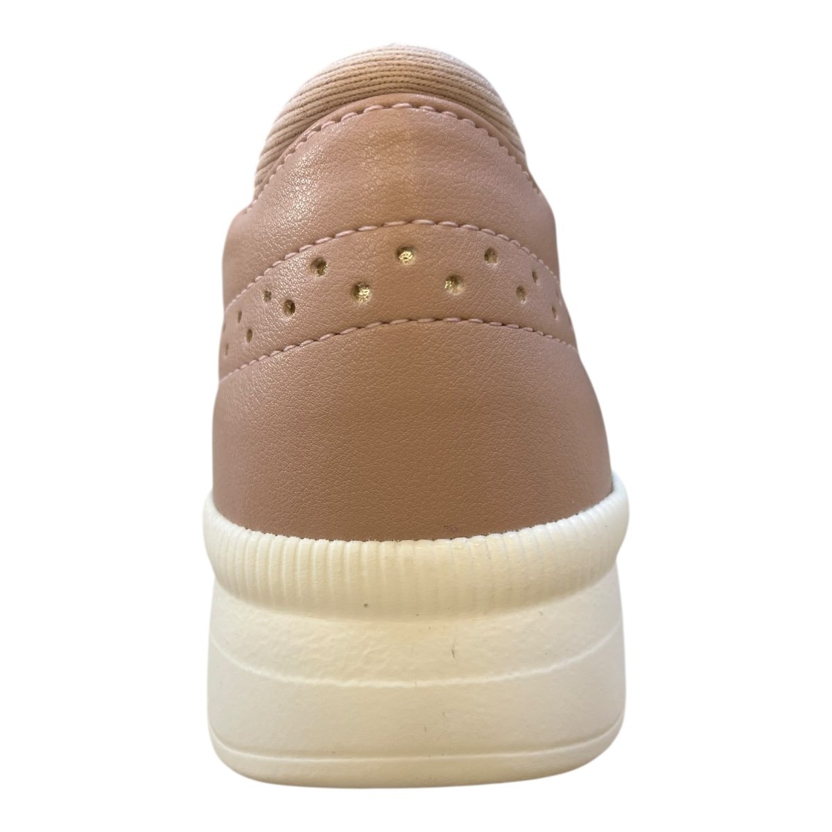 Tenis Feminino Kolosh Ultraconforto Calce Fácil Superleve Casual Slip C3159 Rosa Bege 3