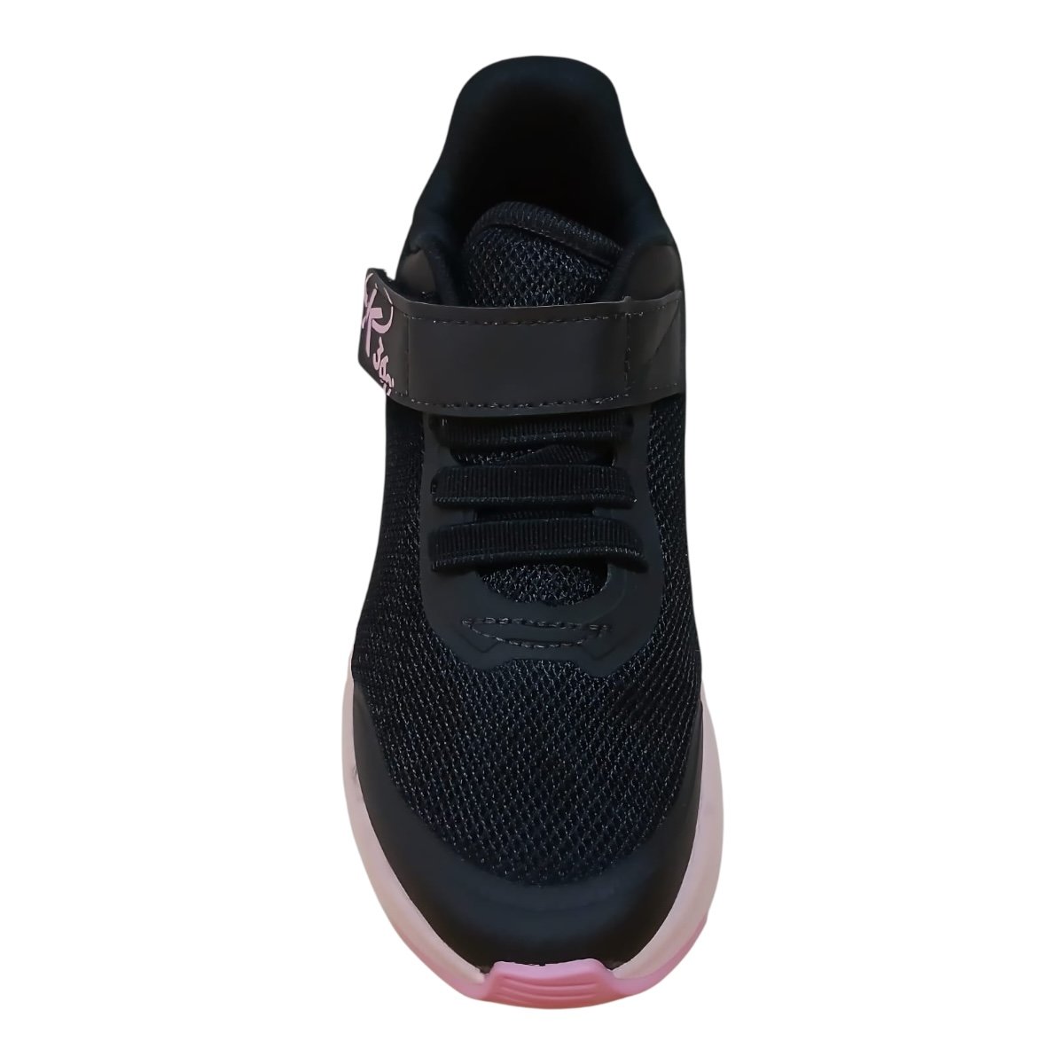Tenis Infantil Menina Kidy Conforto Antiderrapante Calce Fácil Autocolante 45310072694 Preto Preto 3