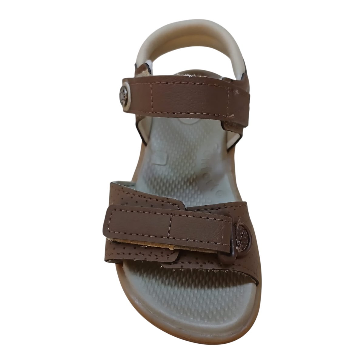 Sandalia Infantil Menino Kidy Conforto Casual Antiderrapante Calce Fácil 06995128693 Marrom Marrom 3